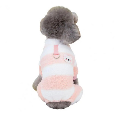 Mājdzīvnieku apģērbi Apburoši multfilmu raksti suņu kombinezons, silts, stilīgs četrkājains dizains mājdzīvnieku džemperis ziemai