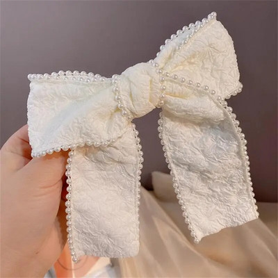 Κομψό απλό μονόχρωμο κορδέλα μαλλιών γαλλικού στυλ Αξεσουάρ για τα μαλλιά Γυναικεία κεφαλή για πάρτι Αξεσουάρ κοσμήματα