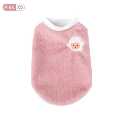 Mīksts, biezs mājdzīvnieku apģērbs, mākslīgās truša kažokādas mājdzīvnieku apģērbs, silti kaķu aksesuāri, vienkrāsaina plīša suņu veste, mājdzīvnieku piederumi, ziema