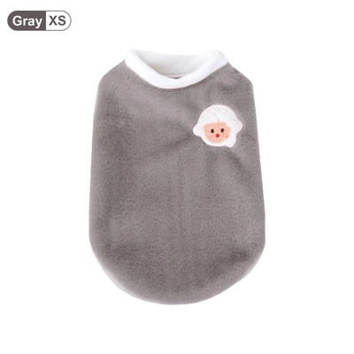 Mīksts, biezs mājdzīvnieku apģērbs, mākslīgās truša kažokādas mājdzīvnieku apģērbs, silti kaķu aksesuāri, vienkrāsaina plīša suņu veste, mājdzīvnieku piederumi, ziema