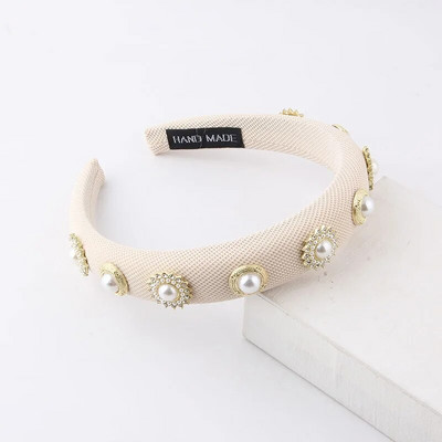 Κομμωτή Νέα Μόδα Λεπτό Σφουγγάρι Περλ Προσωπικότητα Μαλλιά Γυναικεία Πάρτυ Ταξίδι Street Shoot Αξεσουάρ μαλλιών Κλιπ μαλλιών 905