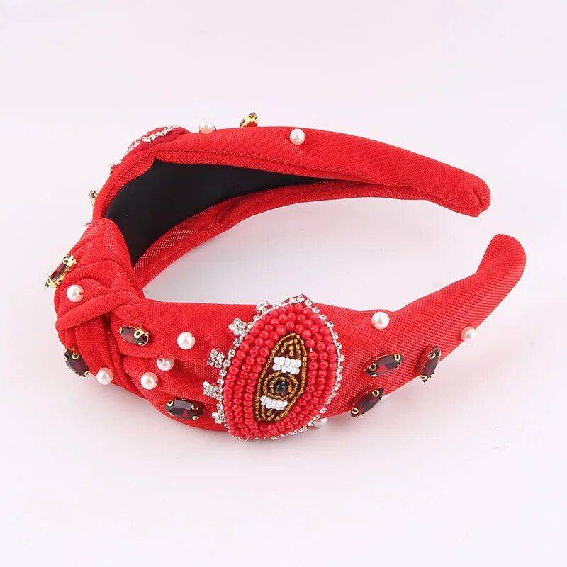 Cowboy Boemia Nod Cristal Urs Bentiță de lux Strasuri Diamante Colorate Bentiță Petrecere Nuntă Accesorii pentru păr feminin 157