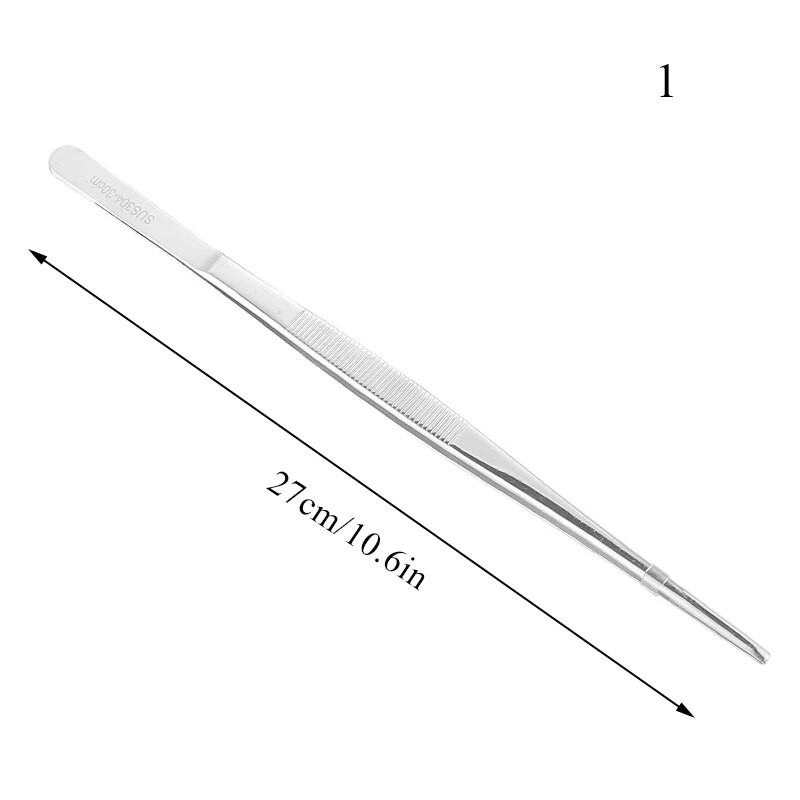 1vnt nerūdijančio plieno pincetai vandens augalams švarūs pincetai tiesios kreivės žuvų bako valiklis namų praktiškas akvariumo valymo įrankis