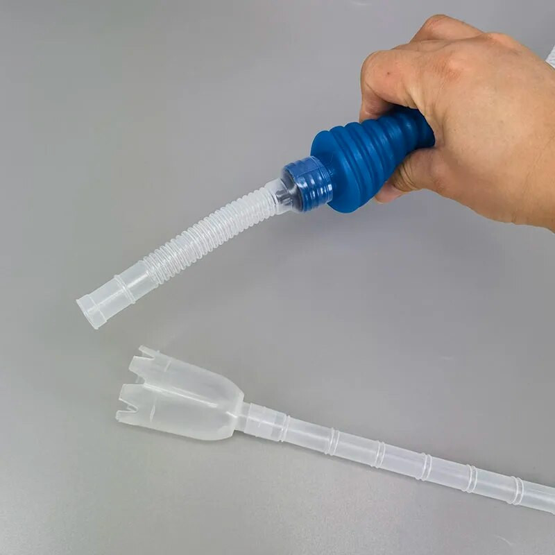 Akvariumo žuvų rezervuaro valiklis Sifono vakuuminis žvyro vandens filtro keitimas Sifono siurblys Rankinis saugus vakuuminis keitiklis