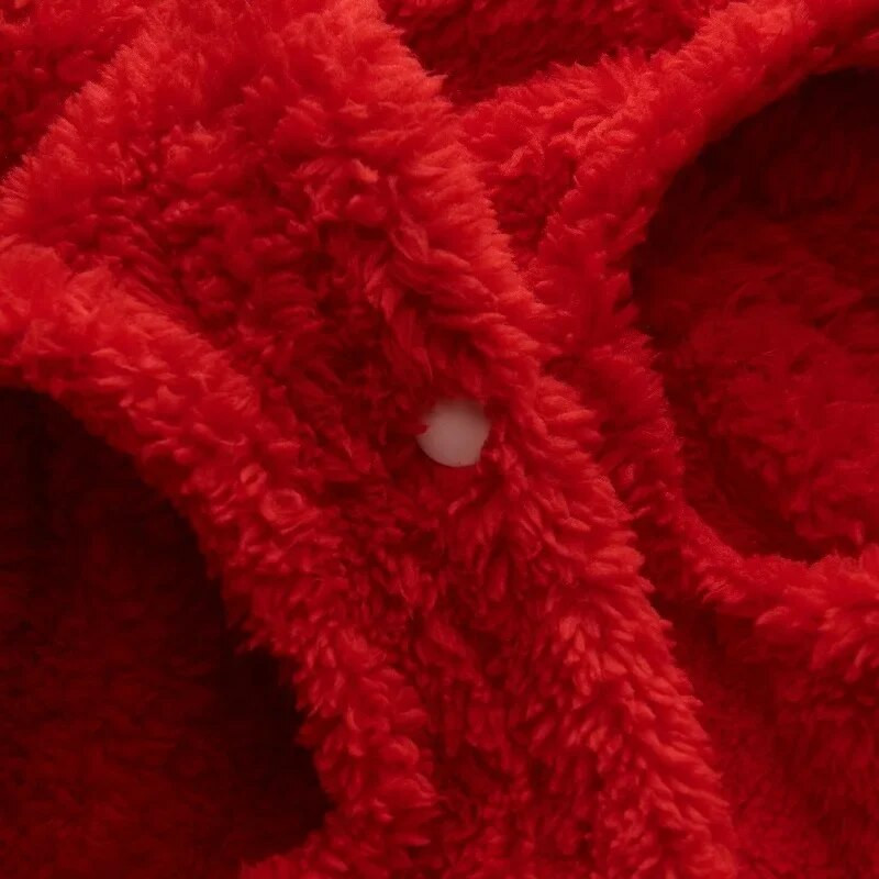 Ρούχα για κατοικίδια γαλλικά μπουλντόγκ Χειμερινή στολή σκυλιών Μαλακή φανέλα για κουτάβι Ρούχα για σκύλους Παλτό Pug Bear Ear Ρούχα για σκύλους Προϊόντα για κατοικίδια