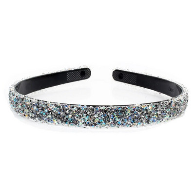 1 τεμ. Προσομοίωση κρυστάλλινων μαργαριταριών στρας Ζώνες κεφαλής Πολυτελή αξεσουάρ για τα μαλλιά Ζώνες μαλλιών με λαμπερά γεμισμένα λουριά Γυναικεία