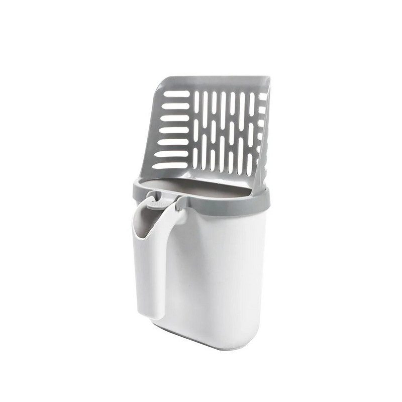 Paplašināta kaķu pakaišu lāpsta pašattīrīšanās liekšķere ar uzpildes maisiem Liela kaķu pakaišu kaste Atkritumu savācēja atkritumu tvertnes sistēma Mājdzīvnieku piederumi