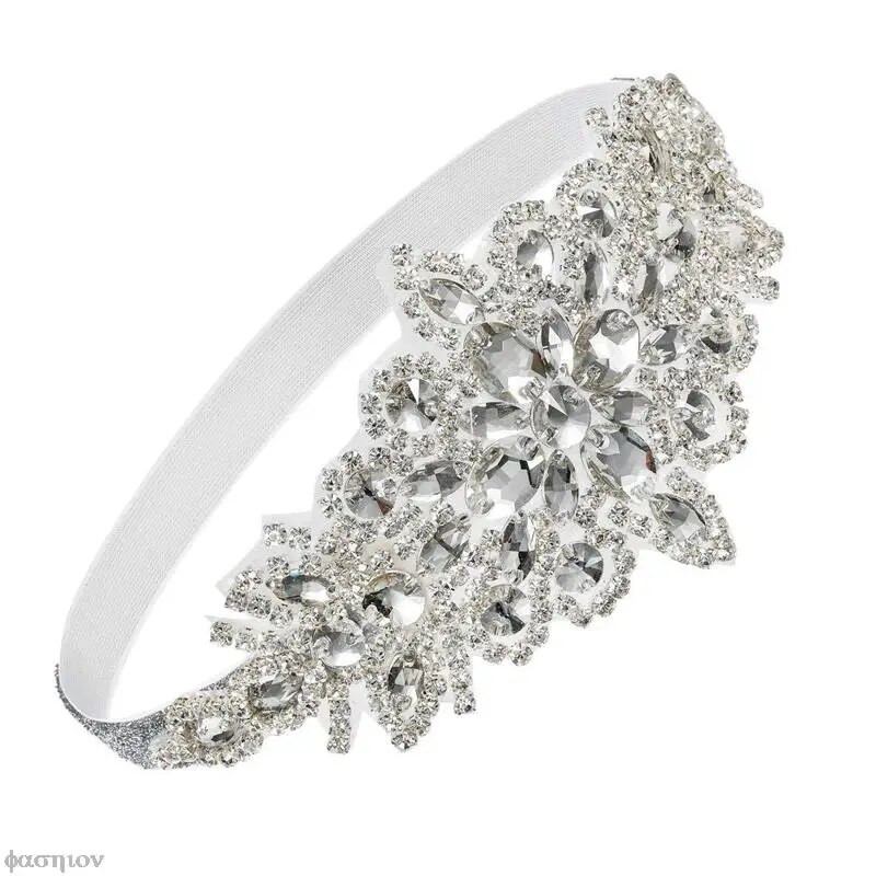 Vintage fekete strasszos fejpánt party gyöngyök flitterrel díszített 20-as évek fejdísz 1920-as évek Gatsby füles fejpánt női fejdísz