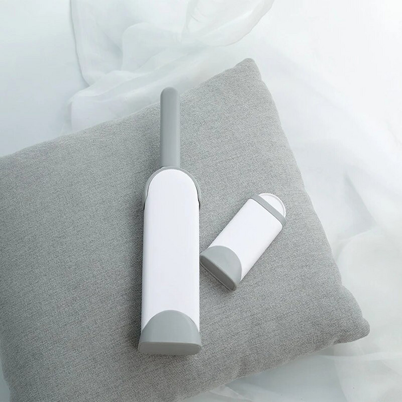 Karstā izpārdošana Fur Wizard mājdzīvnieku divpusēja birste daudzfunkcionāls apģērbs matu noņemšanas līdzeklis suku tīkls sarkano matu noņemšanas līdzeklis