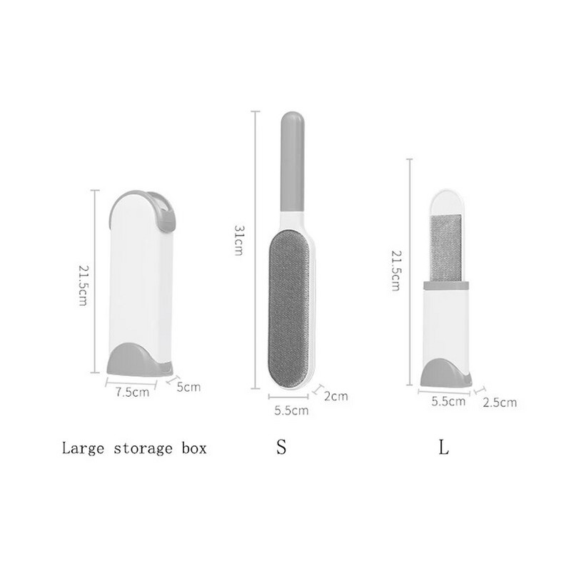 Karstā izpārdošana Fur Wizard mājdzīvnieku divpusēja birste daudzfunkcionāls apģērbs matu noņemšanas līdzeklis suku tīkls sarkano matu noņemšanas līdzeklis