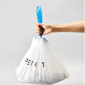 20gab/rullis Mājdzīvnieku izkārnījumu maisiņš Pakaišu kastes ieliktņa nomaiņa Miskastes maisi ar aukliņu Automātiska pašattīrīšanās kaķiem Suņiem piederumi