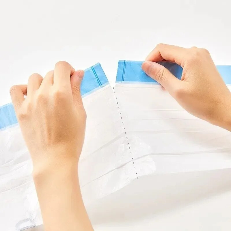 20gab/rullis Mājdzīvnieku izkārnījumu maisiņš Pakaišu kastes ieliktņa nomaiņa Miskastes maisi ar aukliņu Automātiska pašattīrīšanās kaķiem Suņiem piederumi