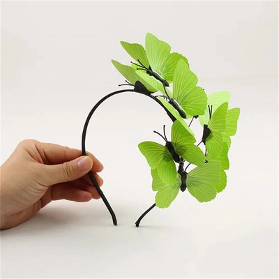 Νέα μόδα Γυναικείες Κορίτσια Γάμος Κορίτσια Boho Flowers Καπέλα Παιδικά Κορδέλες Μαλλιών Αξεσουάρ Μαλλιών Νύφη Στεφάνι Παραλία Γιρλάντα