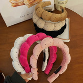 Visokokvalitetne Sky Star trake od spužve od čvrste tkanine Modni dodaci za kosu Ženski trend traka za kosu Traka za kosu Obruč Pokrivala za djevojke