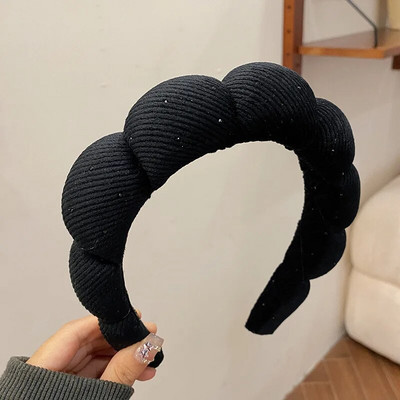 Visokokvalitetne Sky Star trake od spužve od čvrste tkanine Modni dodaci za kosu Ženski trend traka za kosu Traka za kosu Obruč Pokrivala za djevojke