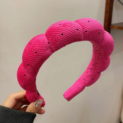 Visokokvalitetne Sky Star trake od spužve od čvrste tkanine Modni dodaci za kosu Ženski trend traka za kosu Traka za kosu Obruč Pokrivala za djevojke