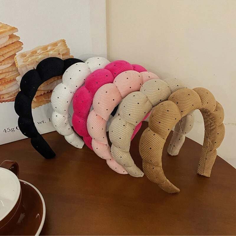 Visokokvalitetne Sky Star trake od spužve od čvrste tkanine Modni dodaci za kosu Ženski trend traka za kosu Traka za kosu Obruč Pokrivala za djevojke