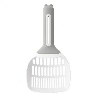 Videi draudzīga mājdzīvnieku smilšu lāpsta ar garu rokturi Zinātniska, nepiedegoša dzīvnieku pakaišu rīka lāpsta