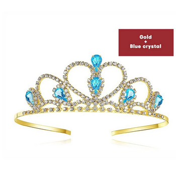 Wedding Crown Princess Tiara Pearl Rhinestone Headband Παιδικά Γενέθλια Bridal Crown Party Αξεσουάρ Αξεσουάρ μαλλιών Δώρα