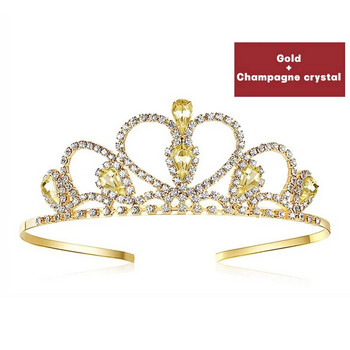 Wedding Crown Princess Tiara Pearl Rhinestone Headband Παιδικά Γενέθλια Bridal Crown Party Αξεσουάρ Αξεσουάρ μαλλιών Δώρα
