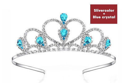 Vjenčanje Princess Crown Tijara Pearl Rhinestone Traka za glavu Dječji rođendan Svadbena kruna Party Dodaci Dodaci za kosu Pokloni