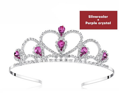 Vjenčanje Princess Crown Tijara Pearl Rhinestone Traka za glavu Dječji rođendan Svadbena kruna Party Dodaci Dodaci za kosu Pokloni