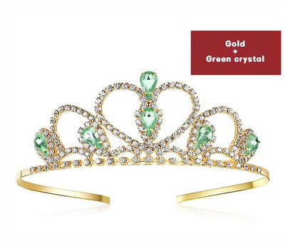 Vjenčanje Princess Crown Tijara Pearl Rhinestone Traka za glavu Dječji rođendan Svadbena kruna Party Dodaci Dodaci za kosu Pokloni