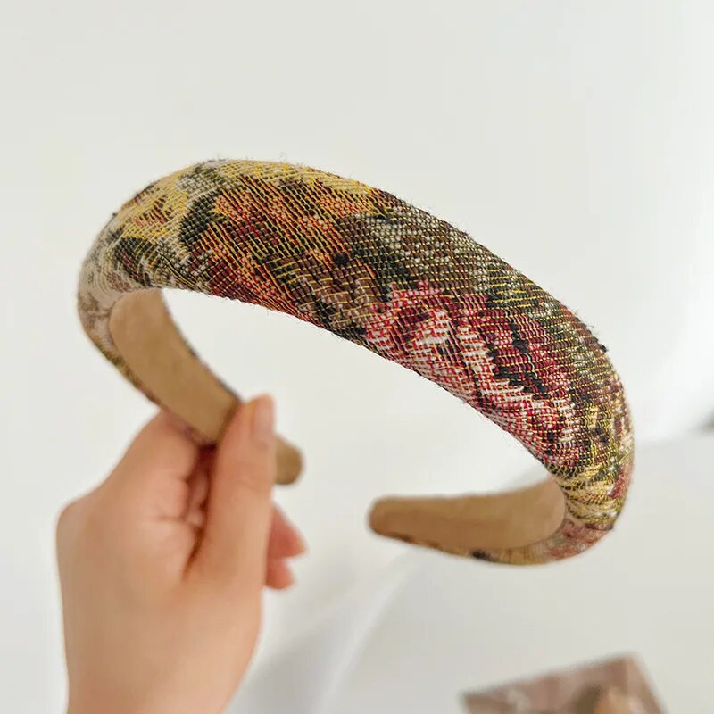 Cvjetni vez Mašna Čvor Traka za kosu Traka za glavu Dodaci za kosu za odrasle Hair Jewley