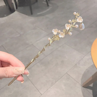 Eleganta, grezna ķīniešu matu sprādzes piespraudes sievietēm.