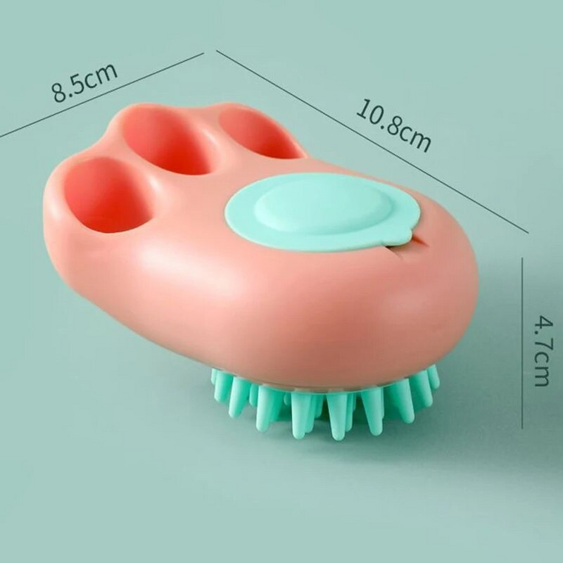 Kaķu nagu vannas suka Mājdzīvnieku suņu vannas artefakts Kaķu suka mājdzīvnieku masāžas suka Masāžas ķemme Vannas suka Mājdzīvnieku piederumi