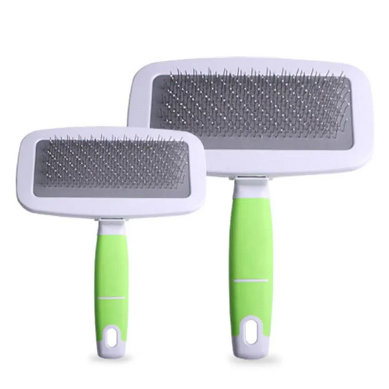 Daudzfunkcionāla suņu kaķu ķemmes suka ar adatu mājdzīvnieku matu suka kucēnu mazo suņu matu noņemšanai mājdzīvnieku skaistumkopšanas rīks