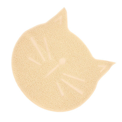 Μαξιλάρι τροφοδοσίας χαλάκι απορριμμάτων γατών Σουπλά τροφή για κατοικίδια Οικιακές προμήθειες Pvc Τρίψιμο με νύχια σε σχήμα προσώπου