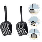 2 kom. Pribor za čišćenje pijeska za mačke Zgušnjavanje ručne izmetke Lagana lopatica za mačiće