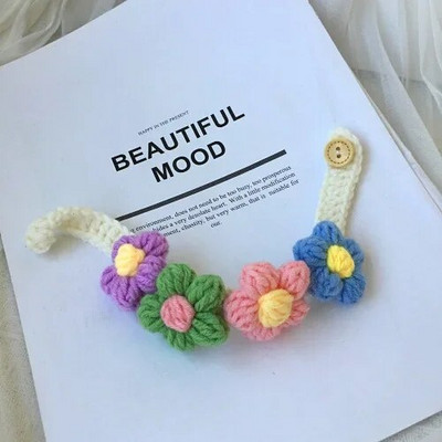 Ziedu mala Trikotāžas apkakles siksna kaķim ar priekšautiņu kucēnu kakla siksna Kaķim īsa suņa kaklasiksna Vilna ziedu priekšautiņš Pitbull mājdzīvnieki Aksesuāri mājdzīvnieku piederumi