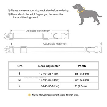 Νάιλον κολάρο σκύλου Ρυθμιζόμενο κολάρο για σκύλους γάτας Κολιέ για κατοικίδια ντεγκραντέ Κολάρες μόδας Αξεσουάρ για μικρά μεσαία μεγάλα σκυλιά