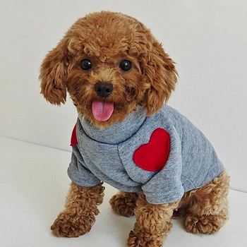 Χειμερινά ζεστά ρούχα για σκύλους που πλένονται μπλούζες για κουτάβια Μαλακά παλτά για κατοικίδια για μικρά σκυλιά γάτες Teddy Chihuahua Outfits Προμήθειες για σκύλους