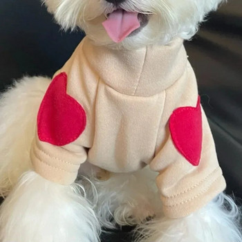Χειμερινά ζεστά ρούχα για σκύλους που πλένονται μπλούζες για κουτάβια Μαλακά παλτά για κατοικίδια για μικρά σκυλιά γάτες Teddy Chihuahua Outfits Προμήθειες για σκύλους