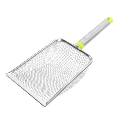 Kassiliiva roostevabast terasest kühvel, kaka, kakakuhoidja, võrgusilma tarvikud lemmikloomadele