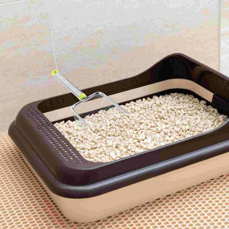 Kassiliiva roostevabast terasest kühvel, kaka, kakakuhoidja, võrgusilma tarvikud lemmikloomadele