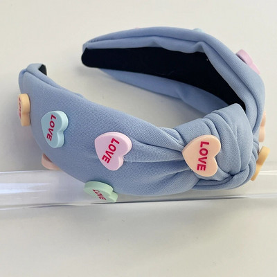Valentinovo Ljubavna spužva Traka za kosu s velikim čvorovima Traka za glavu Dodaci za kosu za odrasle Hair Jewley
