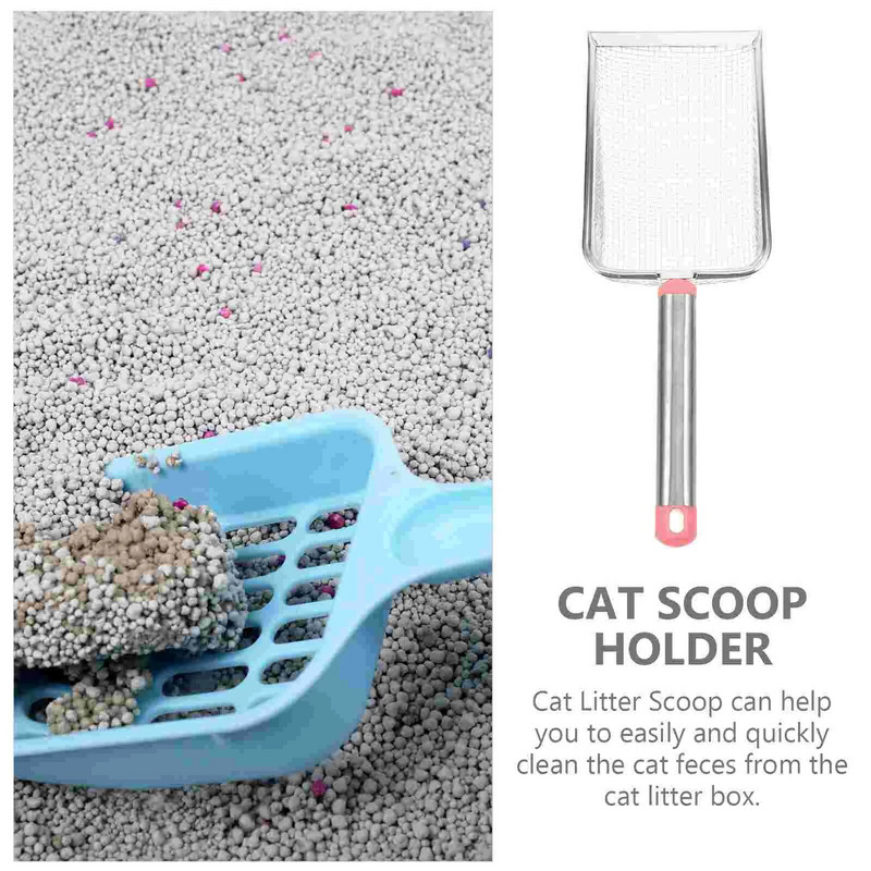 Κουτιά απορριμμάτων γατών Προμήθειες κατοικίδιων σκούπα για γάτες Ανοξείδωτο μεταλλικό πλέγμα