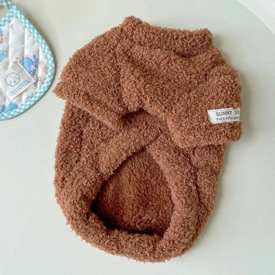 Πουλόβερ σκύλου για μικρά σκυλιά Χειμερινό ζεστό μονόχρωμο πουλόβερ κατοικίδιων ζώων για μικρούς μεσαίους σκύλους Dachshund Puppy Ρούχα για σκύλους