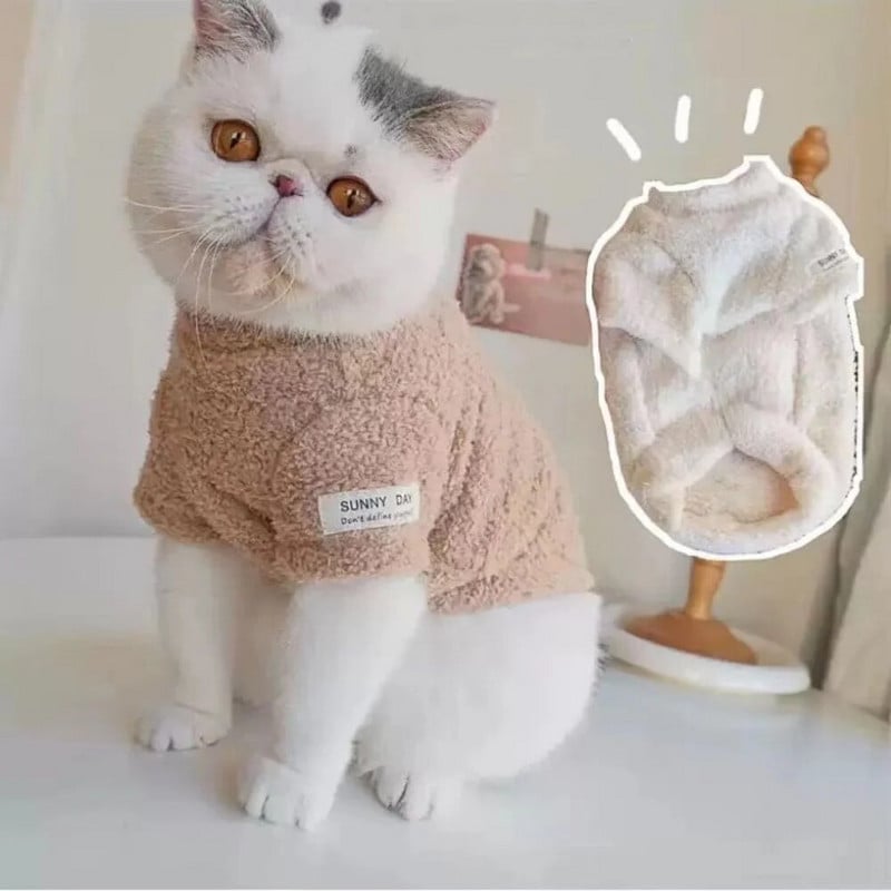 Πουλόβερ σκύλου για μικρά σκυλιά Χειμερινό ζεστό μονόχρωμο πουλόβερ κατοικίδιων ζώων για μικρούς μεσαίους σκύλους Dachshund Puppy Ρούχα για σκύλους