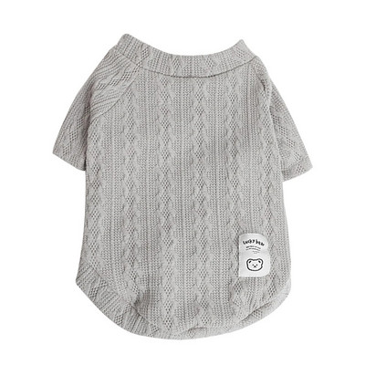 Ζεστό πουλόβερ για σκύλους κατοικίδιων ζώων Χειμερινά ρούχα σκυλιών για μικρούς μεσαίους σκύλους Πλεκτό παλτό κουταβιού γάτας Chihuahua French bulldogs Yorkie κοστούμι