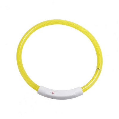 Ogrlica za kućne ljubimce, USB punjiva, svjetleća ogrlica za pse, vodootporna bljeskajuća ogrlica za kućne ljubimce za noćnu sigurnost Mogućnost rezanja, električna, elegantna