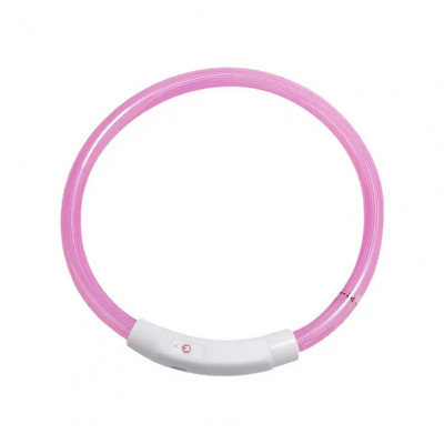 Ogrlica za kućne ljubimce, USB punjiva, svjetleća ogrlica za pse, vodootporna bljeskajuća ogrlica za kućne ljubimce za noćnu sigurnost Mogućnost rezanja, električna, elegantna