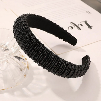 Barokne vintage biserne staklene perle Mašna Traka za glavu Modne trake za kosu Traka za kosu Dodaci za kosu