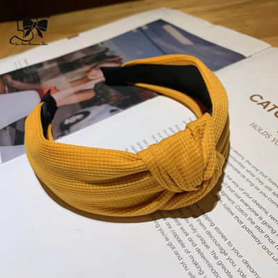 2024 Γυναικείες βάφλες, κορδέλες μαλλιών, κοριτσάκια για κορίτσια, έγχρωμο νέον, φαρδιά ζώνη μαλλιών, καραμέλα, αξεσουάρ για καλύμματα κεφαλής