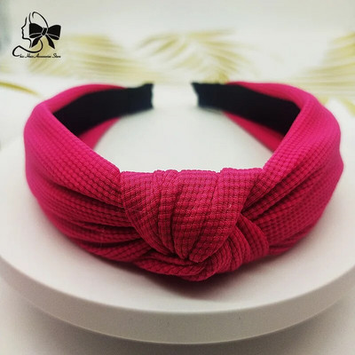 2024 Γυναικείες βάφλες, κορδέλες μαλλιών, κοριτσάκια για κορίτσια, έγχρωμο νέον, φαρδιά ζώνη μαλλιών, καραμέλα, αξεσουάρ για καλύμματα κεφαλής