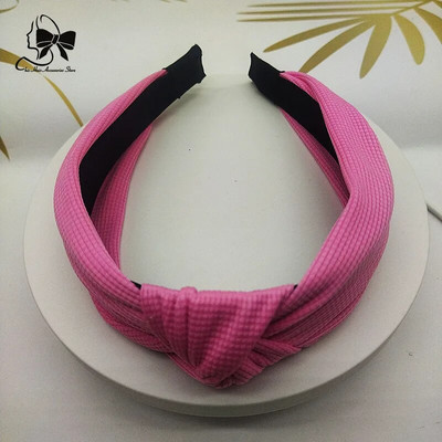 2024 Γυναικείες βάφλες, κορδέλες μαλλιών, κοριτσάκια για κορίτσια, έγχρωμο νέον, φαρδιά ζώνη μαλλιών, καραμέλα, αξεσουάρ για καλύμματα κεφαλής